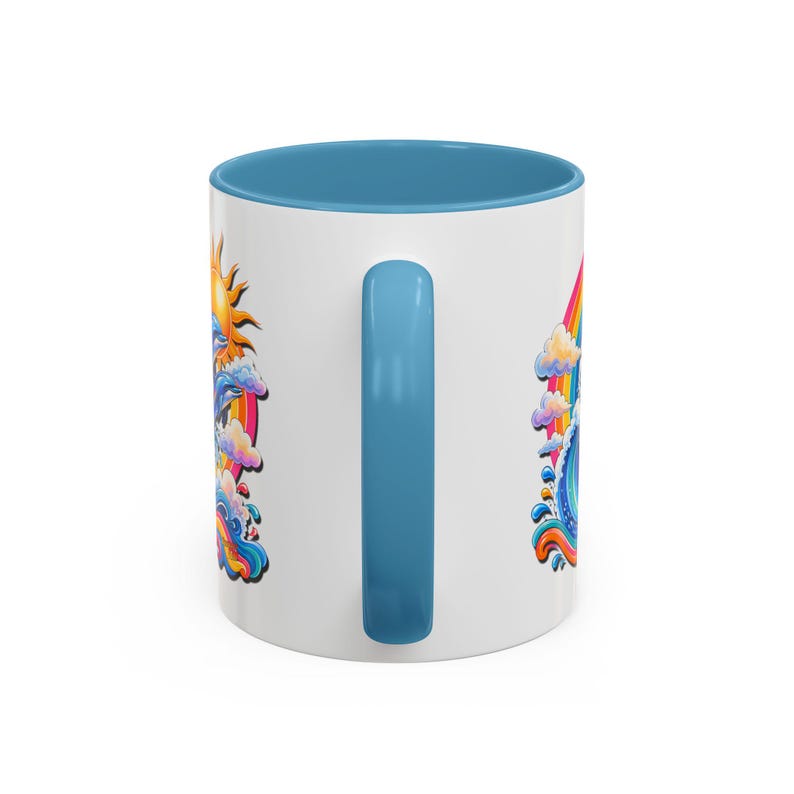 DOLPHIN SPLASH 1 Aquarium Series Fireball Art Coffee Mug - 2 Sizes image 16