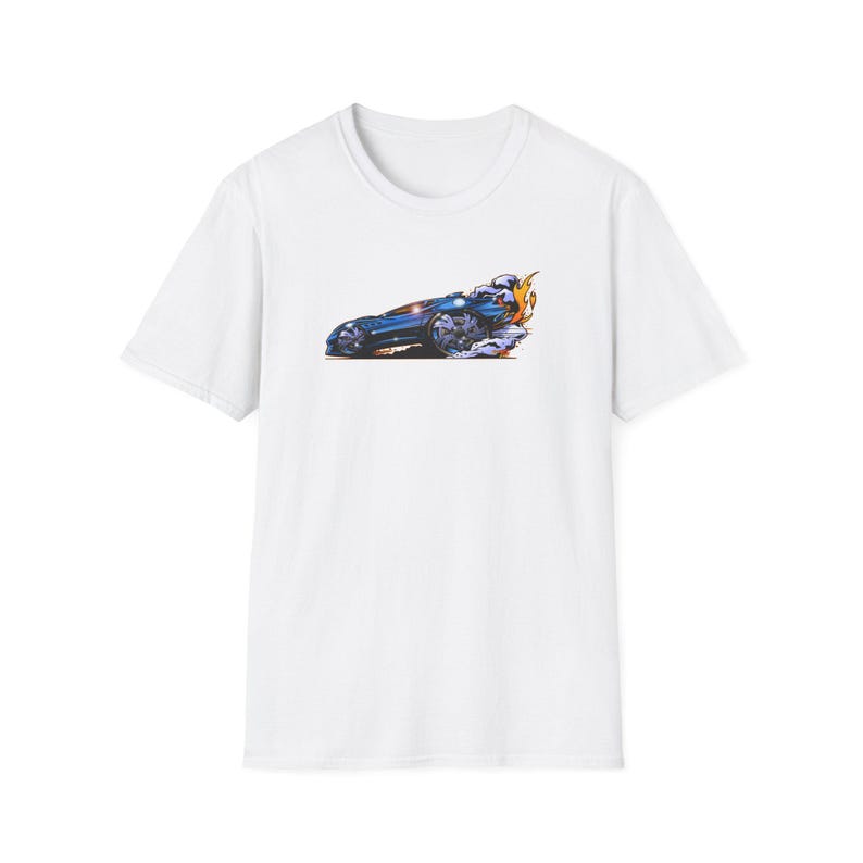 MASERATI FLAME Feuerball Art Softstyle T-Shirt Mehrere Farben Bild 1