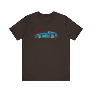 The MAN from U.N.C.L.E. Piranha TV Car Fireball Jersey Short Sleeve Tee Shirt - Multiple Colors image 4