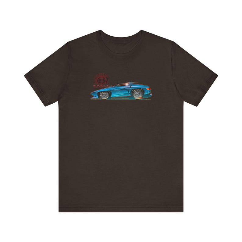 The MAN from U.N.C.L.E. Piranha TV Car Fireball Jersey Short Sleeve Tee Shirt - Multiple Colors image 4