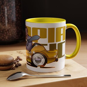 AUTOPIA CLASSIC Walt Disney Fireball Art Collectible Coffee Mug - 2 Sizes image 5