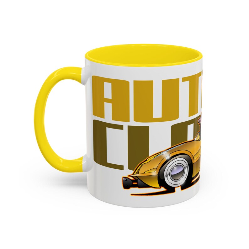 AUTOPIA CLASSIC Walt Disney Fireball Art Collectible Coffee Mug - 2 Sizes image 3