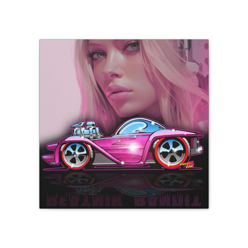 BEATNIK BANDIT Hot Wheels Collectible Fireball Art Canvas Print - 3 Sizes image 9