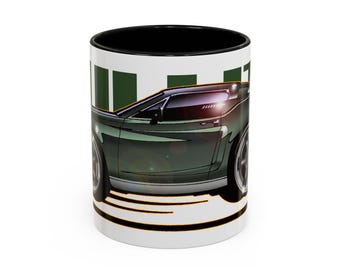 Kubek kolekcjonerski Steve McQueen z motywem kawy BULLITT FORD MUSTANG 2 rozmiary