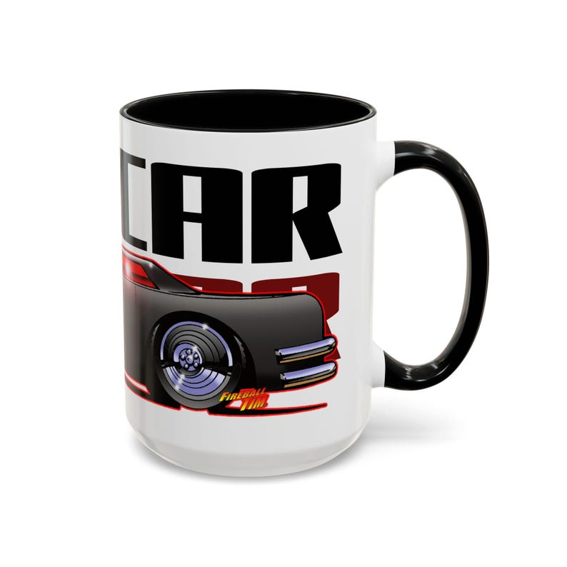 THE CAR Movie Car James Brolin Collectible Fireball Art Coffee Mug - 2 Sizes image 8