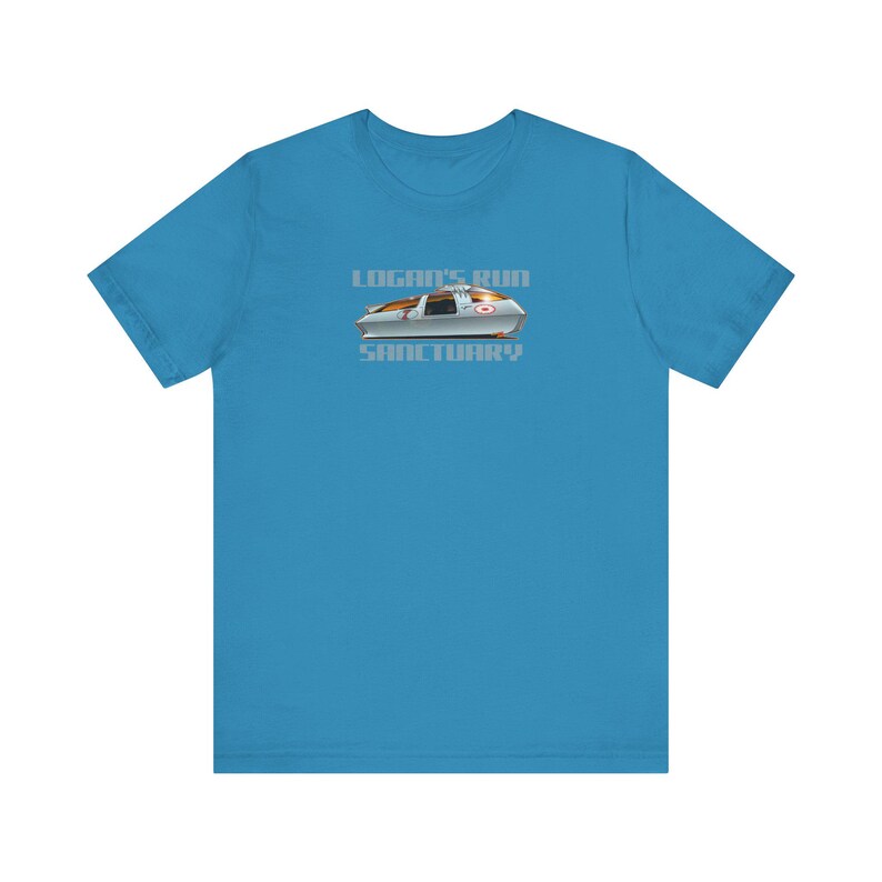 LOGAN'S RUN Sci Fi TV Car Collectible Fireball Art Short Sleeve Tee 12 Colors image 6