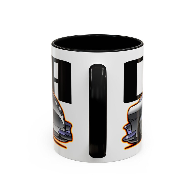 COBRA MERCURY Movie Car Sylvester Stallone Collectible Fireball Art Coffee Mug - 2 Sizes image 4