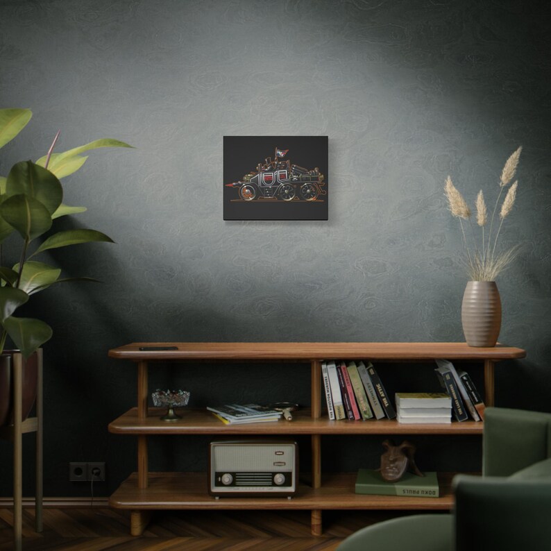 LA GRAN CARRERA Profesor Fate Hannibal 8 Bola de Fuego Arte Lienzo Impresión de pared imagen 20