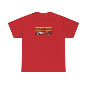 Camiseta con diseño de bola de fuego del Corvette 1958 APIZZA 1 - Varios colores imagen 5