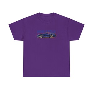 ASTON MARTIN VANTAGE 2001 Fireball Art Tee Shirt - Multiple Colors image 6