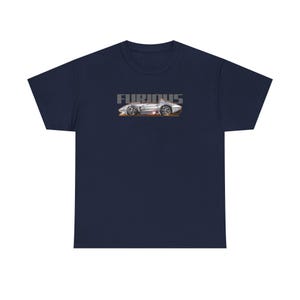 FAST AND FURIOUS Grand Sport Stingray Corvette Fireball Art Cotton Tee Shirt - Colors image 6