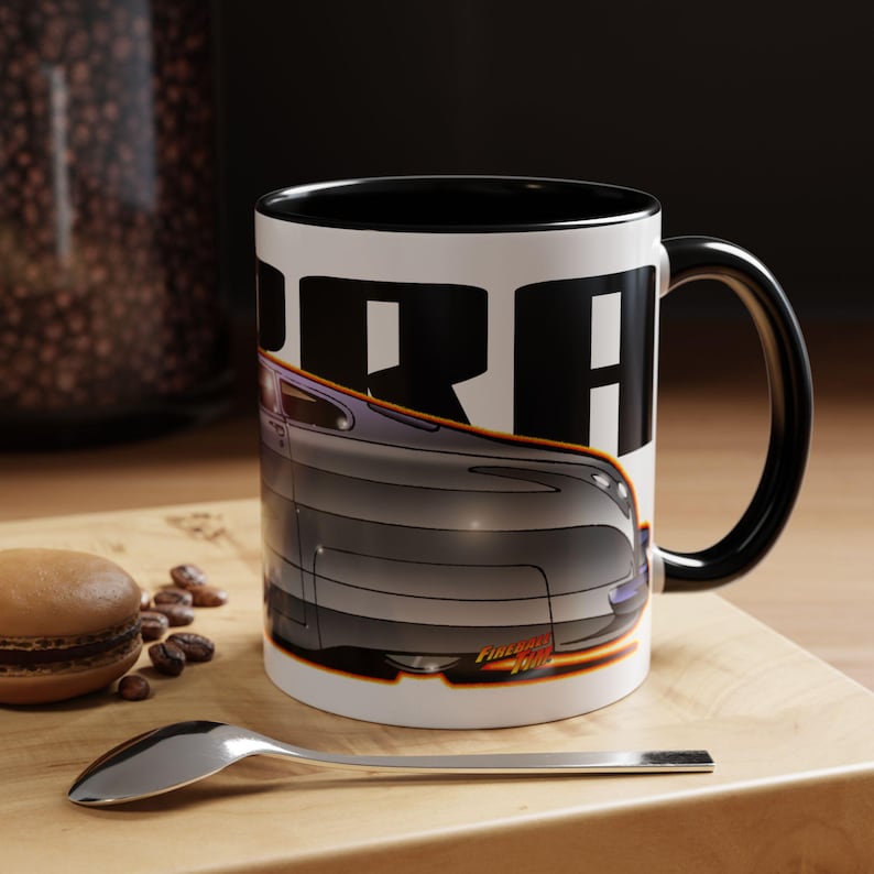 COBRA MERCURY Movie Car Sylvester Stallone Collectible Fireball Art Coffee Mug - 2 Sizes image 5