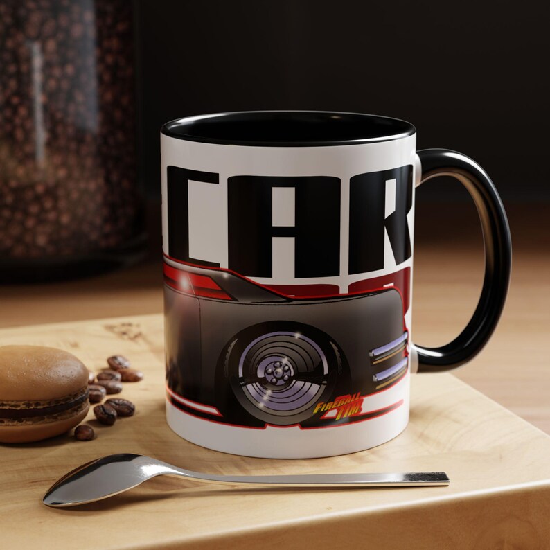 THE CAR Movie Car James Brolin Collectible Fireball Art Coffee Mug - 2 Sizes image 5
