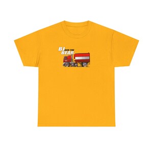 Tee-shirt BJ and THE BEAR, semi-camion boule de feu - Multiples image 3