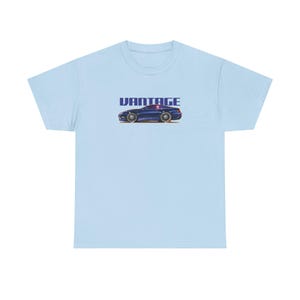ASTON MARTIN VANTAGE 2001 Fireball Art Tee Shirt - Multiple Colors image 3