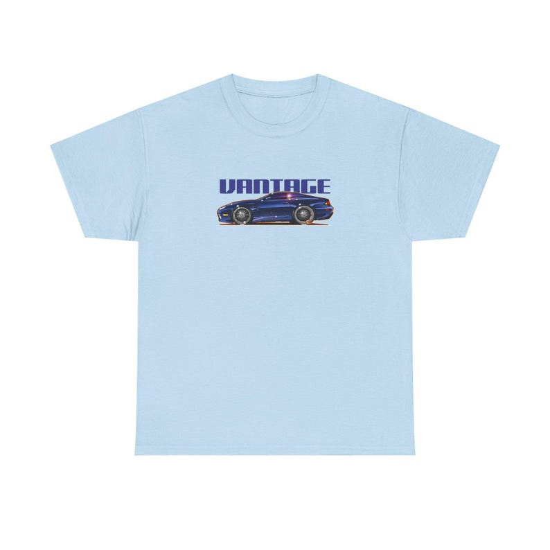 ASTON MARTIN VANTAGE 2001 Fireball Art Tee Shirt - Multiple Colors image 3