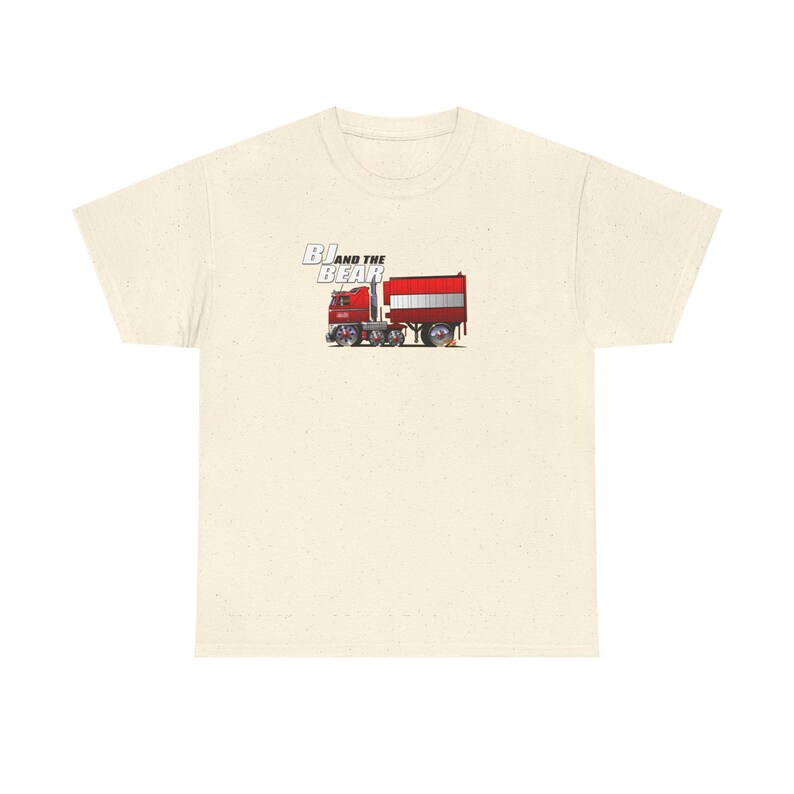 BJ und das BÄR Semi Truck Fireball Art T-Shirt - ein Vielfaches Bild 5