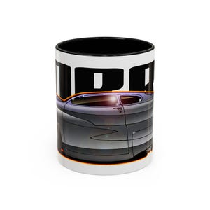 COBRA MERCURY Movie Car Sylvester Stallone Collectible Fireball Art Coffee Mug - 2 Sizes image 2