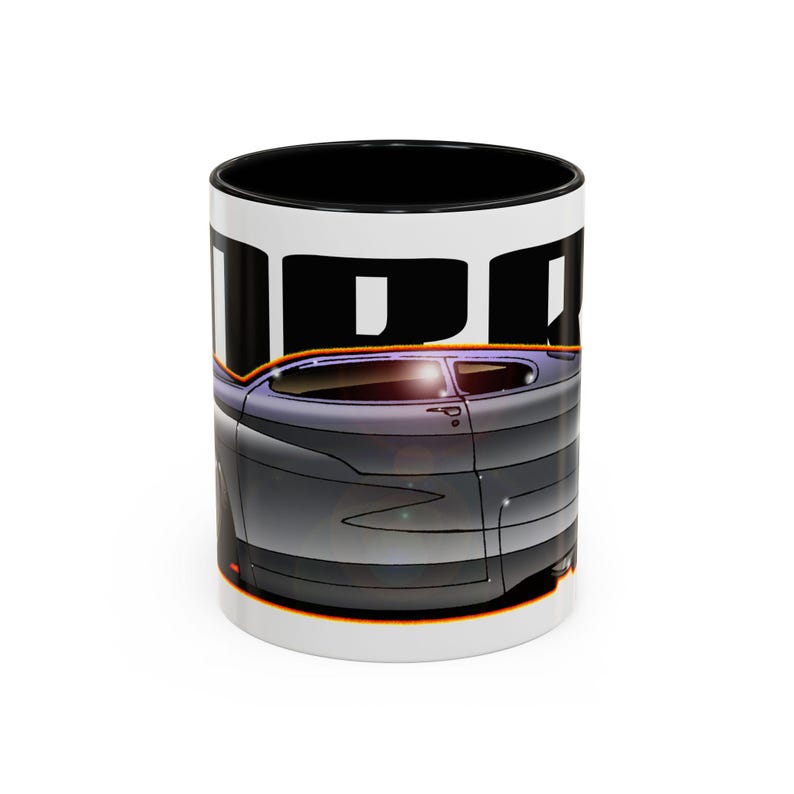 COBRA MERCURY Movie Car Sylvester Stallone Collectible Fireball Art Coffee Mug - 2 Sizes image 2