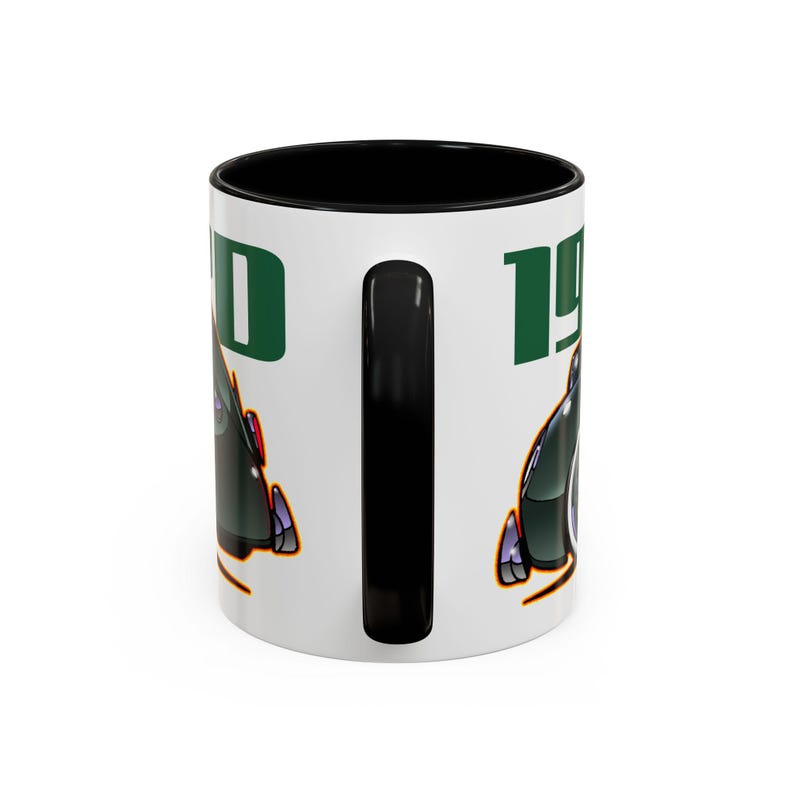 FORD DELUXE 1939 Cabrio Feuerball Kunst Kaffeetasse 2 Größen Bild 4