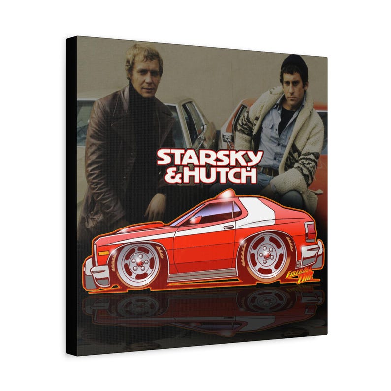 Impresión en lienzo de arte de pared de bola de fuego de STARSKY Y HUTCH imagen 12