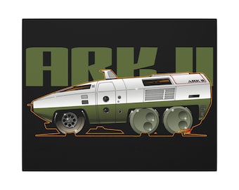 ARK II TV Show Car Canvas Art Print - 11x14