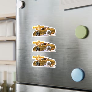 THE ROCKFORD FILES Pontiac Fireball Art Decal Stickers - 4 Sizes image 15