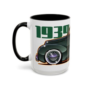 FORD DELUXE 1939 Cabrio Feuerball Kunst Kaffeetasse 2 Größen Bild 9