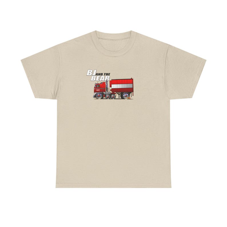 Tee-shirt BJ and THE BEAR, semi-camion boule de feu - Multiples image 2
