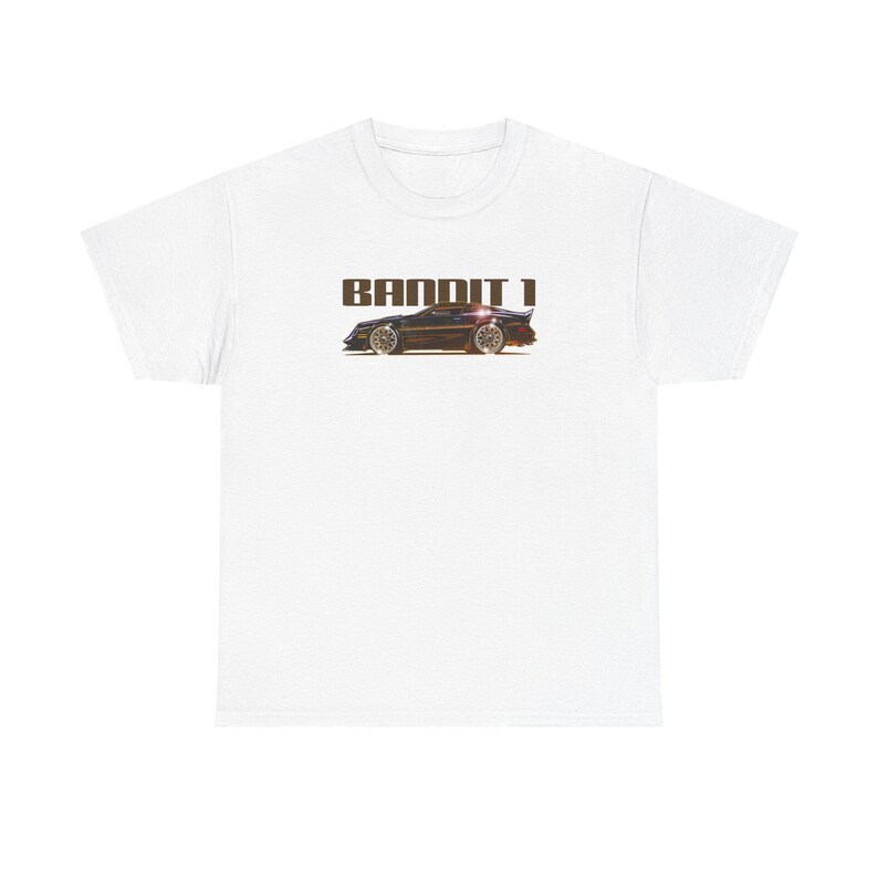 SMOKEY and the BANDIT ポンティアック トランザム ファイアボールアート プレミアムTシャツ - マルチカラー 画像 2