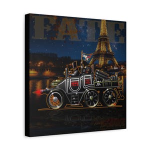 THE GREAT RACE Professor Fate Hannibal 8 Fireball Art Canvas Wall Print image 1