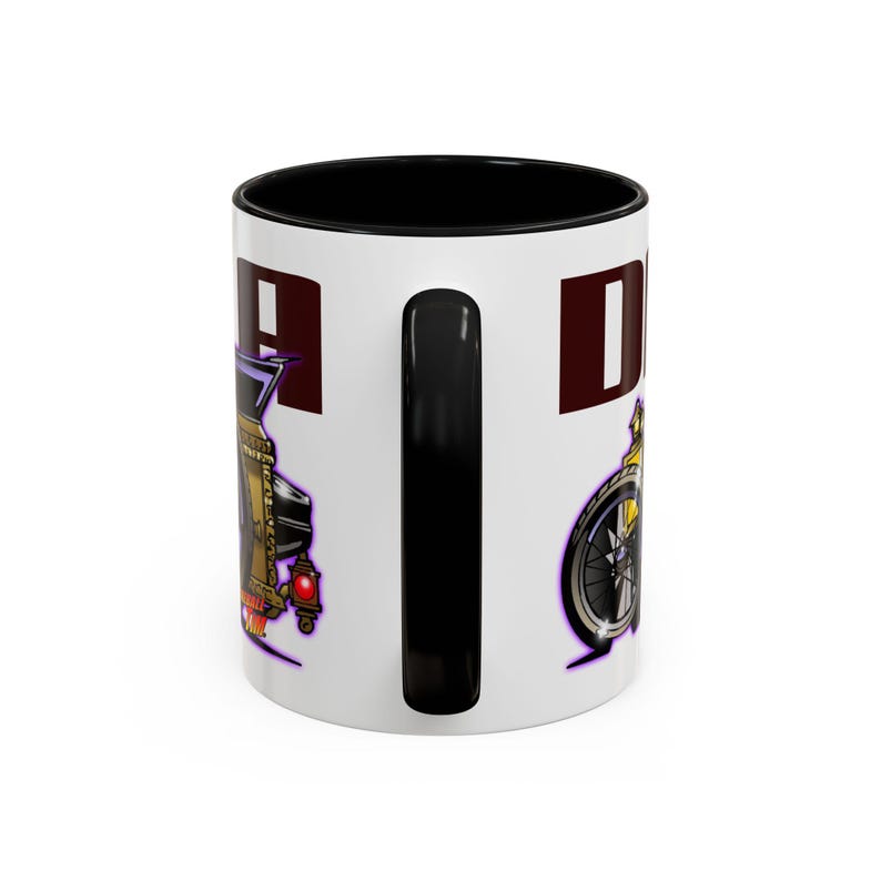 MUNSTERS DRAGULA TV Show Collectible Fireball Art Coffee Mug - 2 Sizes image 4