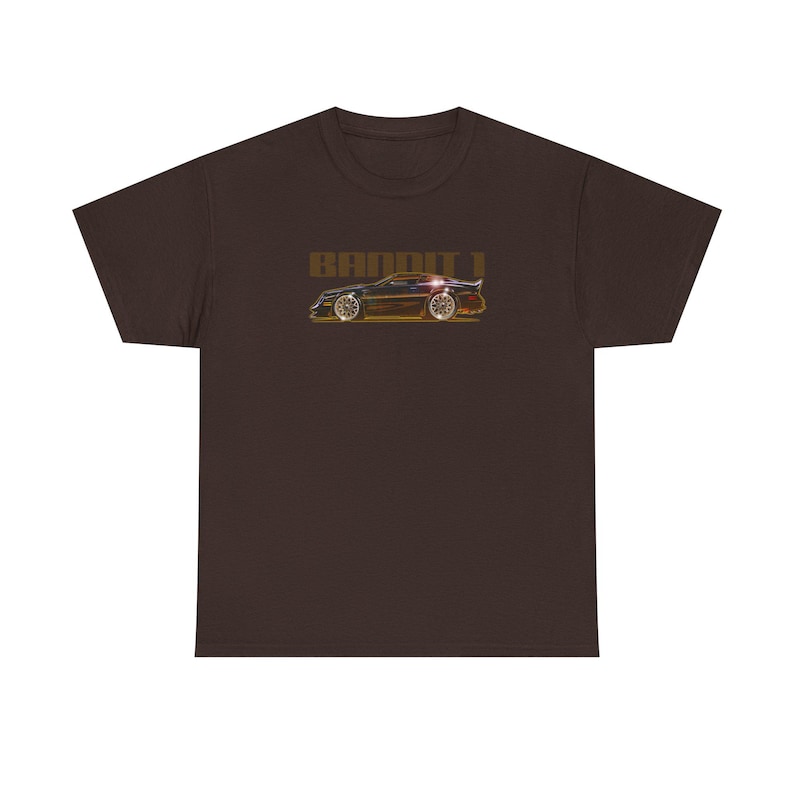 SMOKEY and the BANDIT ポンティアック トランザム ファイアボールアート プレミアムTシャツ - マルチカラー 画像 1