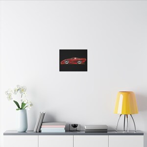 PONTIAC BANSHEE Concept Car Collectible Fireball Art Canvas Print image 4