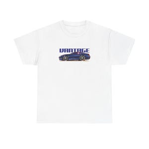 ASTON MARTIN VANTAGE 2001 Fireball Art Tee Shirt - Multiple Colors image 1