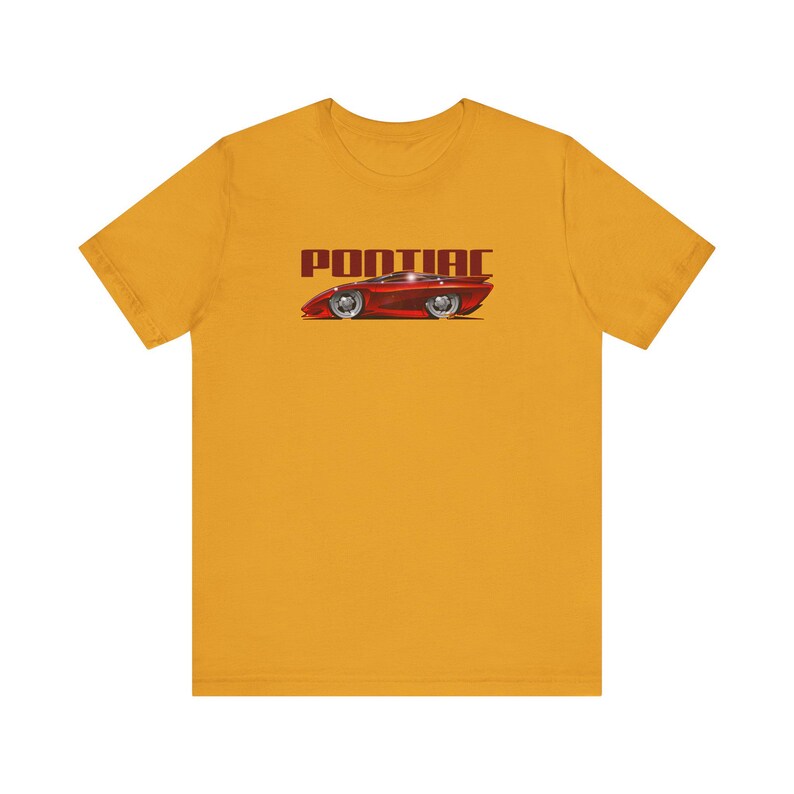 PONTIAC BANSHEE Concept Car Collectible Fireball Art Tee Shirt image 5