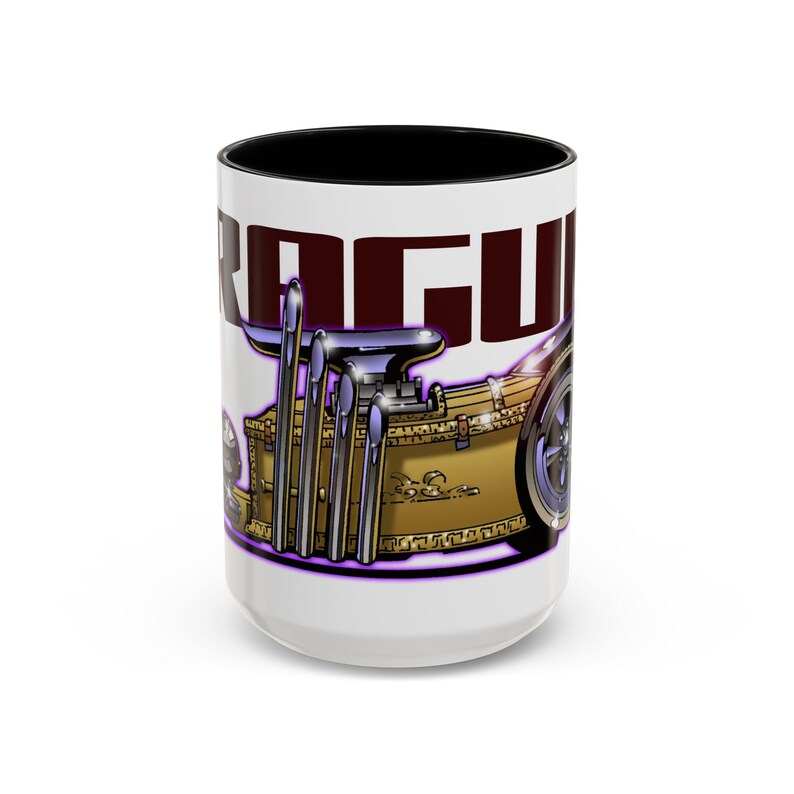 MUNSTERS DRAGULA TV Show Collectible Fireball Art Coffee Mug - 2 Sizes image 7