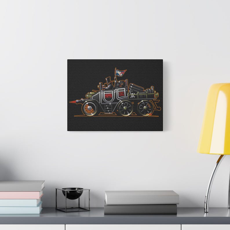 LA GRAN CARRERA Profesor Fate Hannibal 8 Bola de Fuego Arte Lienzo Impresión de pared imagen 9