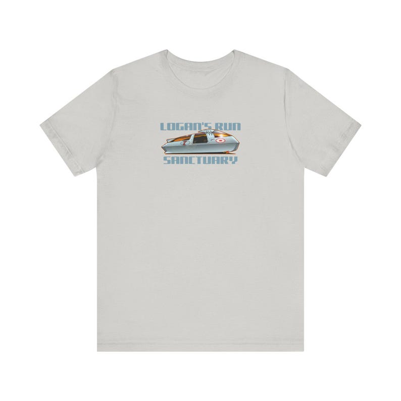 LOGAN'S RUN Sci Fi TV Car Collectible Fireball Art Short Sleeve Tee 12 Colors image 5