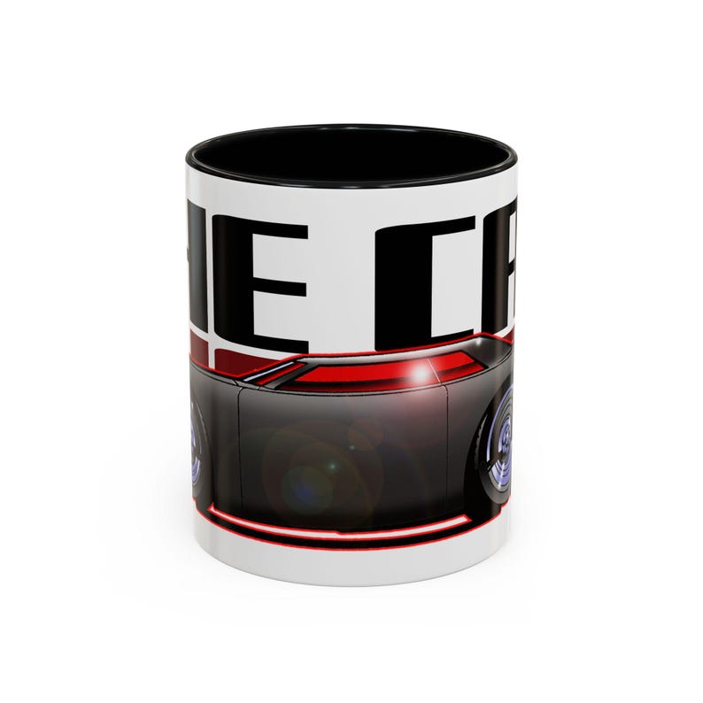 THE CAR Movie Car James Brolin Collectible Fireball Art Coffee Mug - 2 Sizes image 1