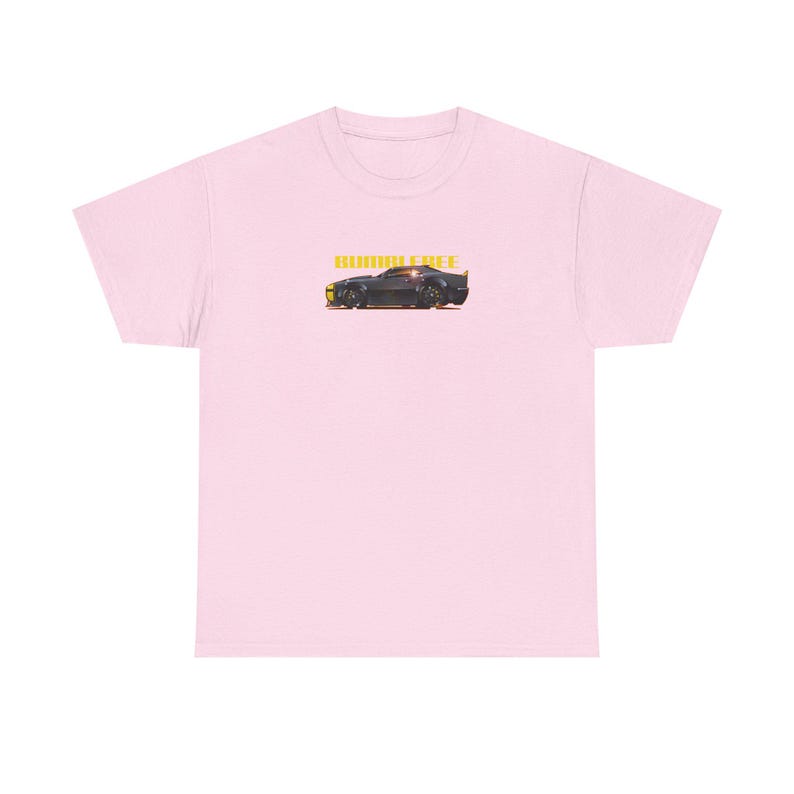 TRANSFORMERS BUMBLEBEE 1967 Camaro Fireball Art Collectible Tee Shirt image 8