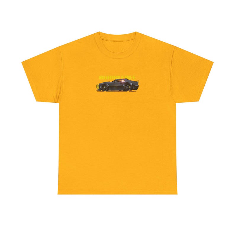 TRANSFORMERS BUMBLEBEE 1967 Camaro Fireball Art Collectible Tee Shirt image 4