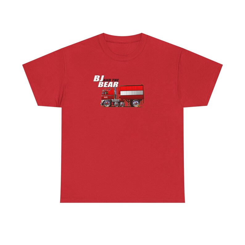 Tee-shirt BJ and THE BEAR, semi-camion boule de feu - Multiples image 9