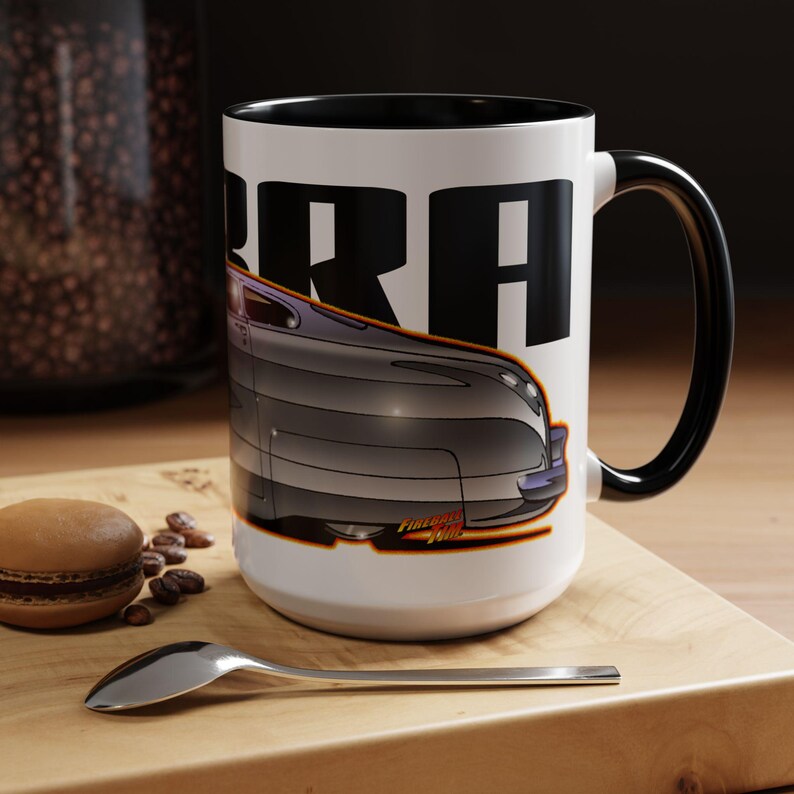 COBRA MERCURY Movie Car Sylvester Stallone Collectible Fireball Art Coffee Mug - 2 Sizes image 11