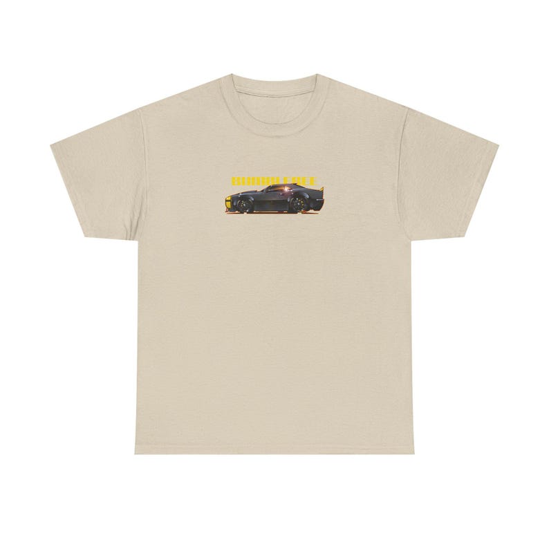 TRANSFORMERS BUMBLEBEE 1967 Camaro Fireball Art Collectible Tee Shirt image 3