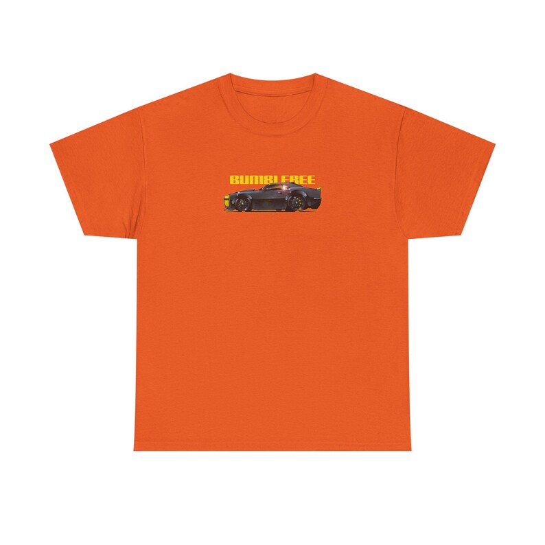 TRANSFORMERS BUMBLEBEE 1967 Camaro Fireball Art Collectible Tee Shirt image 5