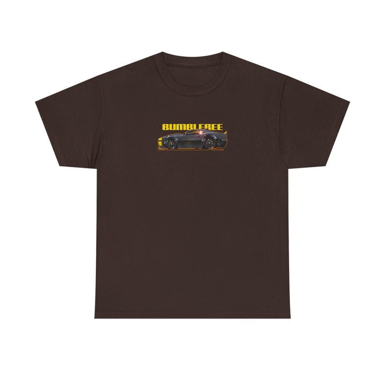 TRANSFORMERS BUMBLEBEE 1967 Camaro Fireball Art Collectible Tee Shirt image 6