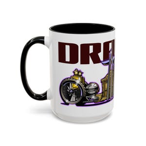 MUNSTERS DRAGULA TV Show Collectible Fireball Art Coffee Mug - 2 Sizes image 9