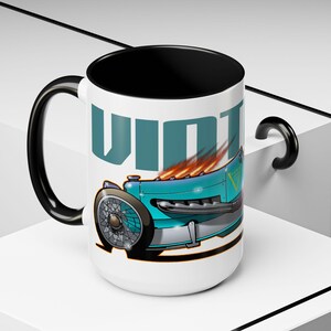 CUSTOM VINTAGE Rennwagen Fireball Art Kaffeetasse - 2 Größen Bild 12