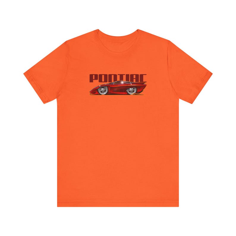 PONTIAC BANSHEE Concept Car Collectible Fireball Art Tee Shirt image 3